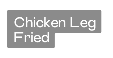 Chicken Leg Fried